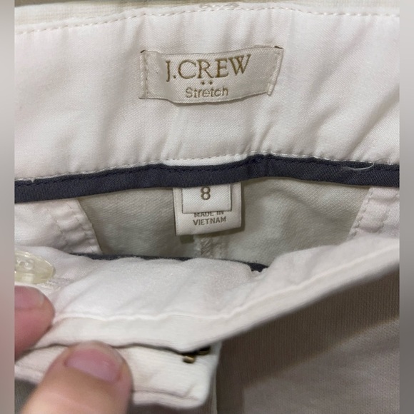 J. Crew Cropped Stretch Size 8 - Picture 3 of 3